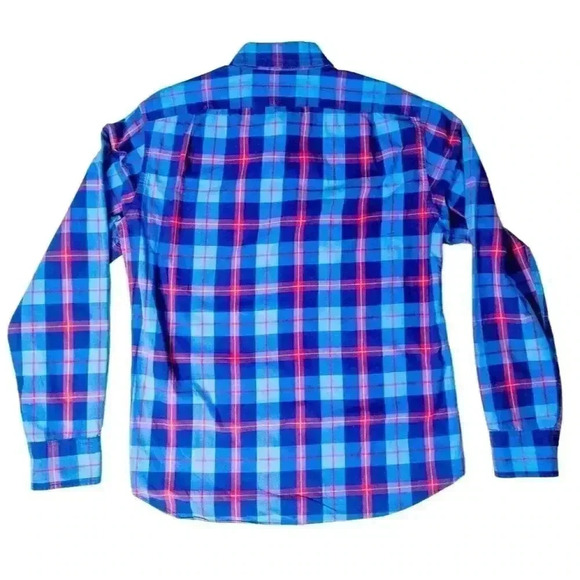 J.Crew Men's Slim Fit Plaid Button Down Shirt Size M Long Sleeve - Picture 2 of 6